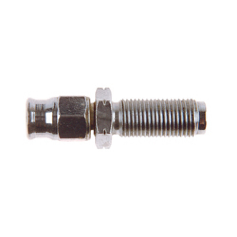 Zinc Plated Steel Metric Straight Male Bulkhead Fitting (Concave Seat)