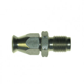 Stainless Steel Metric Straight Male Fitting (Concave Seat)