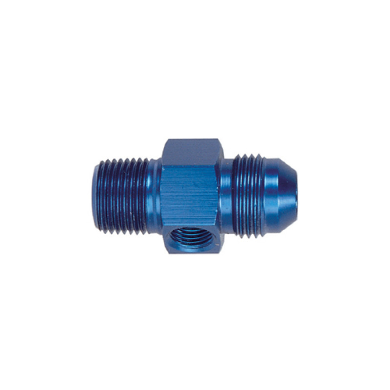 3/4 JIC (-08) Male to 1/4 NPT Male with 1/8 NPT in Hex Adaptor