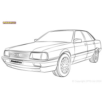 100 Quattro inc Avant Typ 44 (C3) (10/84-11/90)